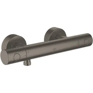 Grohe thermostat douche Grohthermostatique 1000 cosmopolitan M FG - graphite dur brossé