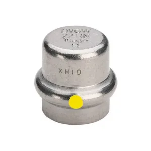 Viega bonnet 15 mm sanpress inox gaz