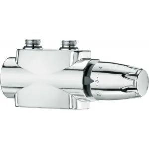 Heimeier bloc h bitube multilux 4 1 - tube / 2 - tube - chromé