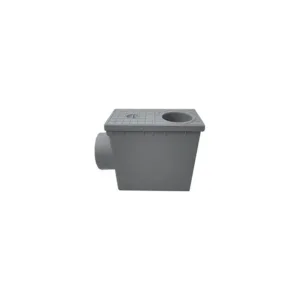 Nicoll chambre de visite pour eau pluviale grise ronde 80 - 100cm