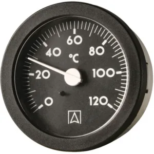 Euro-Index thermomètre rond avec capillaire T110 ø 52