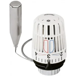 Heimeier tête thermostatique + sonde à distance K 2 m blanc