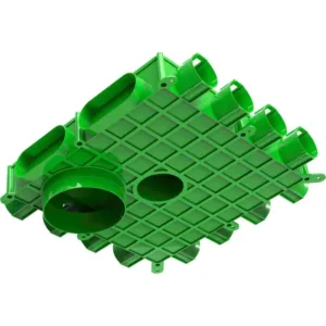 Duco caisson de distribution conduits flexible plafond 12 x 63 ducoflex d180