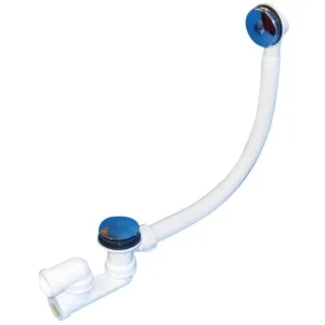 Siphon de remplacement + set de finition pour pool / square / silk / zen clic-clac - chromé