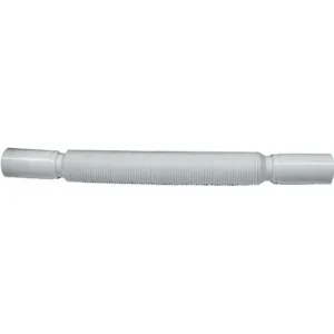 Novix siphon flexible pvc 40 mm / 70cm 2x gousset