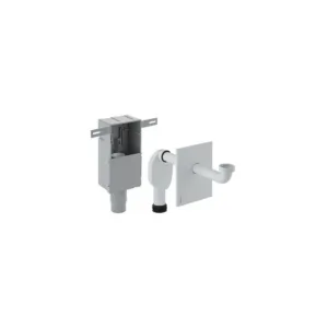 Geberit siphon encastrable + plaque de recouvrement 50 / 56 - 5 / 4" - 32 blanc