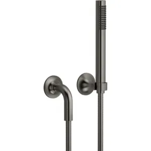 Dornbracht set de bain + coude de raccord vaia - noir platine mat