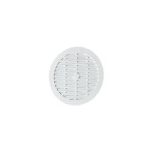 Nicoll grille rond tuy fibre cim blanc 100 mm