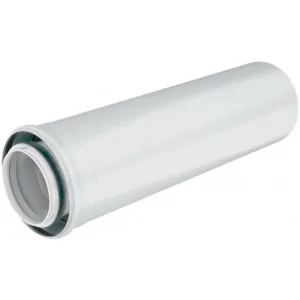 Ubbink rolux tube concentrique 110 / 160 mm 500 mm métal / pp