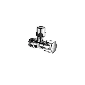 Schell robinet d'arrêt équerre 1/2 " M + teflon - chromé