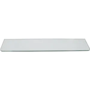 Tablette verre 600x120x5 mm claire