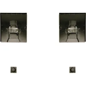 Système de suspension cache 120x100 mm pour miroir