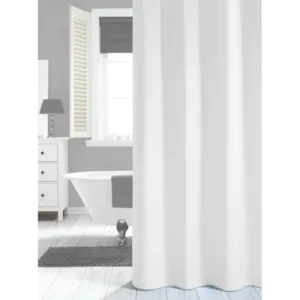 Sealskin rideau douche textile 120cm madeira blanc