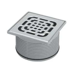 Viega réhausse + grille 10 x 10 cm