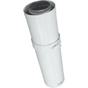 Daalderop rallonge alu / alu 80/125 0,5m raccourcissable