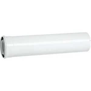 Ubbink rallonge concentrique condensation 80 - 125 mm longueur 1000 mm