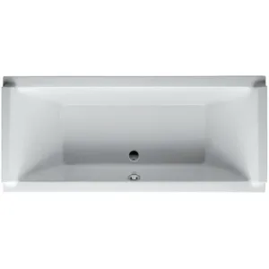 Duravit bain acryl starck sans pieds 180 x 80cm blanc
