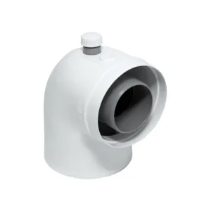 Daalderop coude + nipple mesure PP 60/100 mm