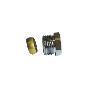 Giacomini set raccord à compression 1/2 " - 15 mm - chromé