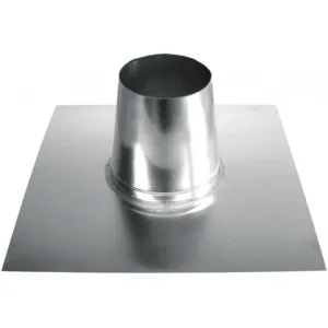 Isoleco solin toit plat alu pour inox dp130 / sp180 mm