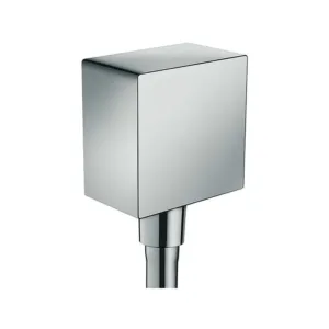 Hansgrohe coude de raccord fix - fit square 1/2 " - chrome