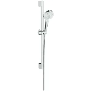Hansgrohe set de douche crometta vario ecosmart 65cm blanc - chrome