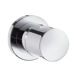 Hansgrohe set de finition robinet d'arrêt universel poignée cylindrique - chrome