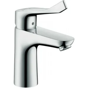 Hansgrohe mitigeur lavabo focus care 100 vidage automatique - chrome
