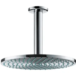 Hansgrohe douche de tête raindance s240 air 1 jet + bras plafond - chrome