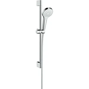Hansgrohe set de douche unica croma - croma select s vario 65cm ecosmart blanc - chrome