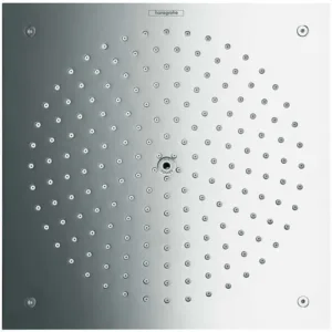 Hansgrohe set de finition douche de tête raindance air 1 jet 260 x 60 à encastrer dans le plafond - chrome