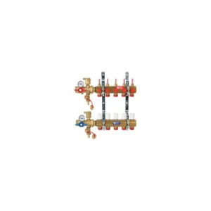 Giacomini collecteur 2 sorties 4/4 x 18aa + 2 vannes