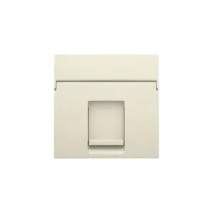 Niko enjoliveur rj11 utp plate creme