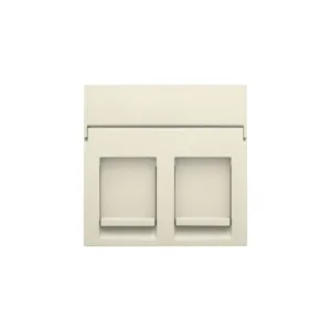 Niko enjoliveur avec porte etiquette rj11 creme