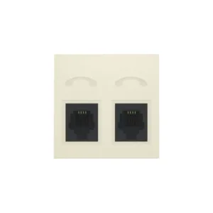 Niko enjoliveur pour tel 2x rj11 creme
