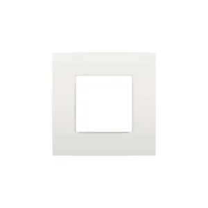 Niko plaque de recouvrement simple blanc intense
