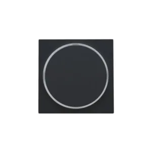 Niko enjoliveur manette rond poussoir noir
