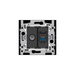 Niko prise coax + rj45 utp cat6 nue