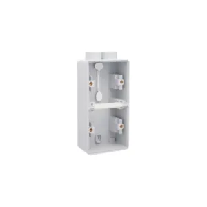 Niko hydro boite double verticale saillie 2 entrees