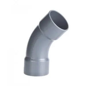 Courbe façonnée PVC Pool pn10 ø 50 ff 45°