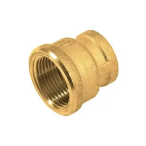 Laiton manchon réduit 1/2 F x 3/8 F