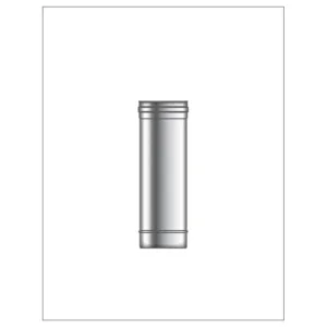Elément droit 445mm ø 80 inox