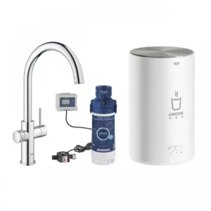 Grohe Red duo robinet en U + chauffe-eau taille M