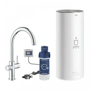 Grohe Red duo robinet en U + chauffe-eau taille L
