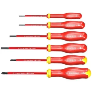 Facom jeu de 6 tournevis 1000V Protwist