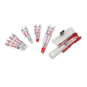 Milwaukee set 12 lames universelles Sawzall