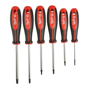 Milwaukee set 6 tournevis torx Trilobe