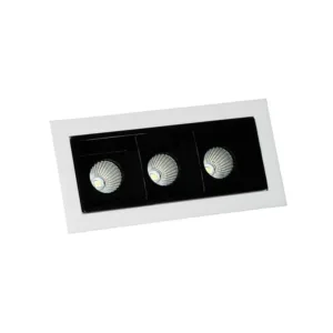 Eclairage mini Downlight encastré 3x2w AXXENT3