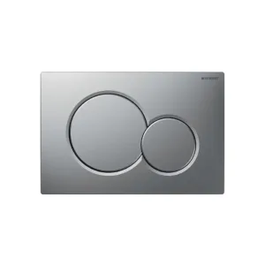 Geberit plaque de commande Sigma 01 mat chromé