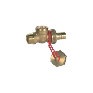Giacomini robinet à vidange avec bouchon 1/2M-3/4M